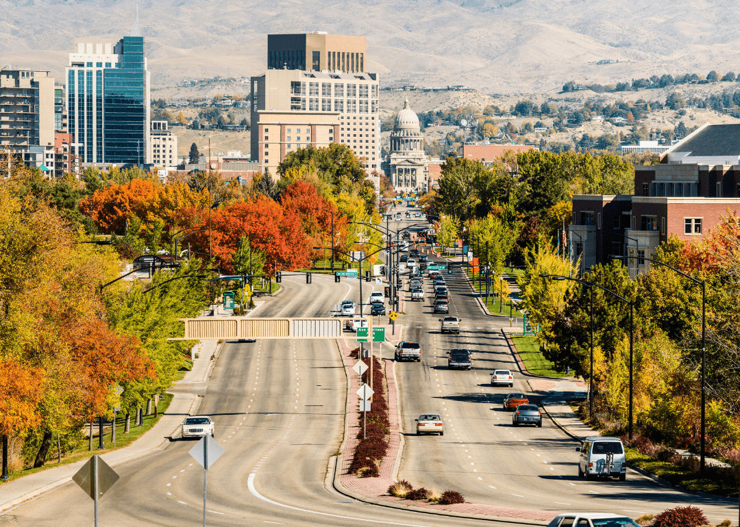 Fall colors in Idaho