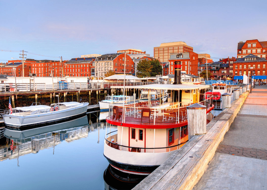 Riverboat in Maine