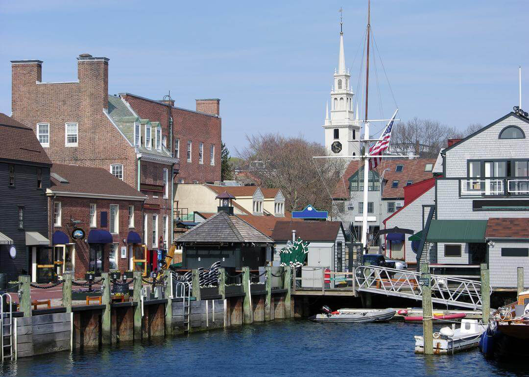 View from a port in Rhode Island