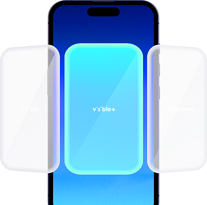 Phone with visible