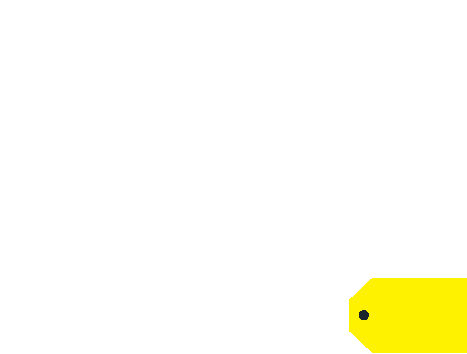 Phone with visible smiley emoji held in front of blue light