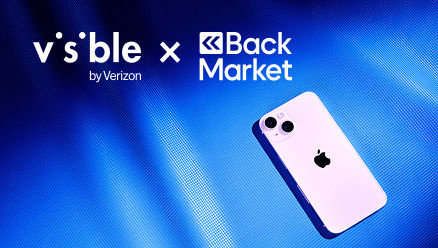 visible and back market logo 