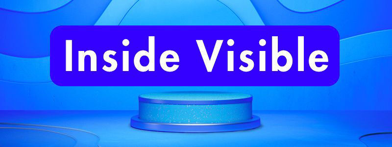 Inside Visible Logo on a podium