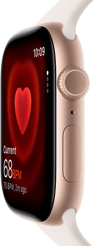 apple watch series 10 in jet black aluminum