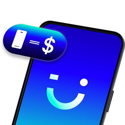 visible phone held over flour and eggs