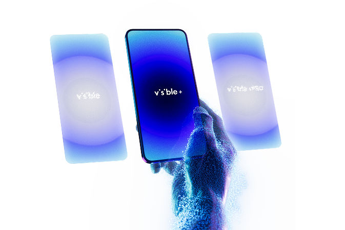 Visible phone displaying 3 plan options