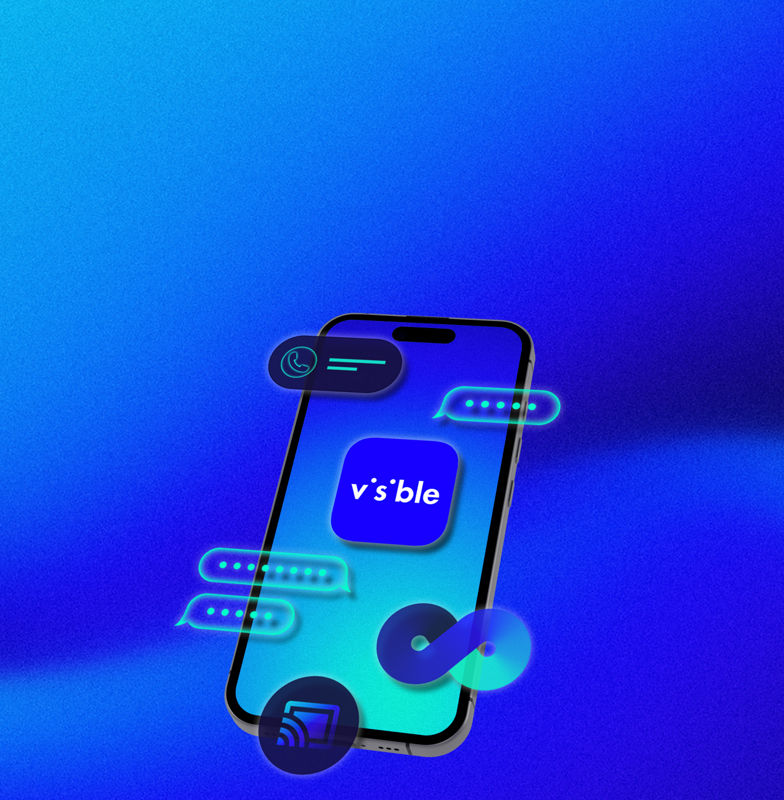 two hands holding phones