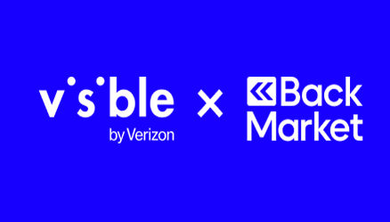 visible and back market logos