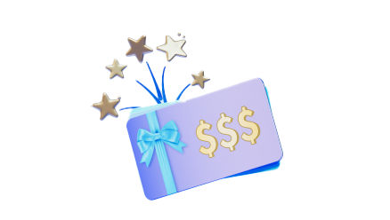 gift card with jewels