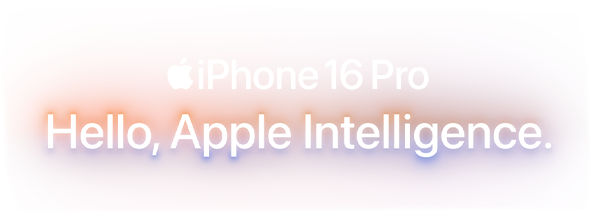 apple iphone 16 pro hello apple intelligence