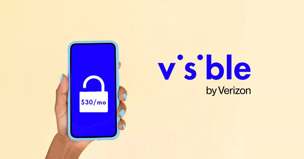 Price lock for 5 years with Visible